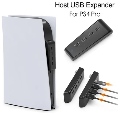 $22.41 • Buy PS4 Pro High Speed Charger Host USB Expander USB HUB Splitter Adapter For PS5