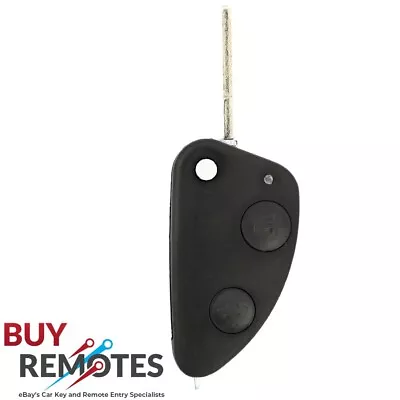 Alfa Romeo 2 Button Replacement Black Car Key Suit 147 156 166 GT • $11.50