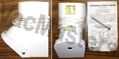 $25.99 • Buy Vacuflo Central Vacuum Surface Mount UTILITY Inlet Valve! Fits ALL Brands