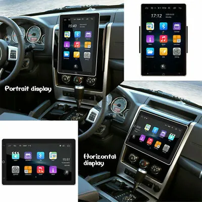 $148.80 • Buy Rotatable 10.1  Android 12 Car Stereo Radio 2din Touch Screen Gps Wifi + Camera
