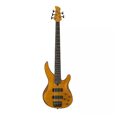 Yamaha TRBX605FM 5-String Bass (Matte Amber) • $594.99