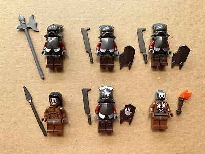 Lego The Lord Of The Rings Minifigures Uruk-hai White Hand Berserker Lurtz • $169.97