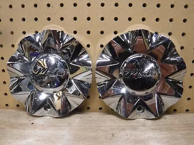 Set Of 2 Mondera Wheels Chrome Custom Wheel Center Caps # N/A 6-1/4  • $69.94