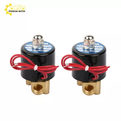 1/4 Npt Air Ride Suspension Valve Brass Electric Solenoid For Train Horn Fast 2 • $23.75