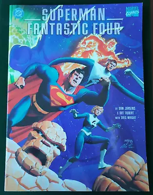 Superman Fantastic Four Treasury Edition 1999 DC Marvel Infinite Destruction • £28.14