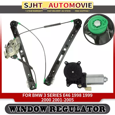 Window Regulator W/ Motor For BMW E46 316i 318i 320i 325i 330i Front Right 98-05 • $75.30