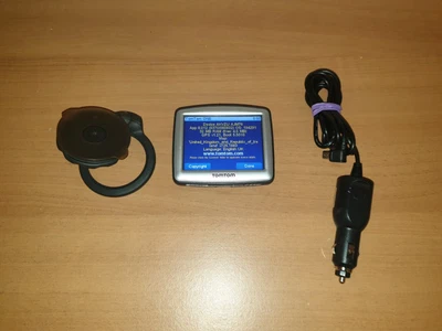 £15.99 • Buy Tomtom One Canada 310 + Lead + Suction Holder - U.K/R.O.I Maps - Good