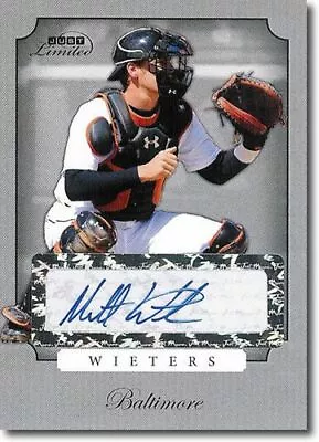 2008 MATT WIETERS Rookie LIMITED Autograph Mint SILVER Auto RC #/100 • $17.99