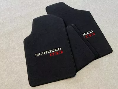 For VW Scirocco MK2 16v Floor Mats Carpet Black Set Of4 1982-92 • $139