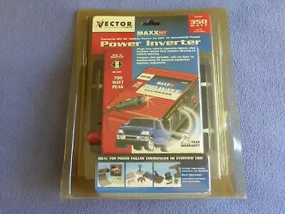 Vector 350 Watt 700 Peak Power Inverter Dual Plug DC To AC Car Boat RV Brand New • $39.99