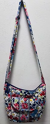 Vera Bradley Summer Cottage Pattern Crossbody Shoulder Bag Purse Handbag • $25