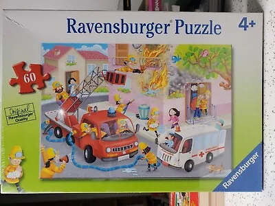 Ravensburger Firefighter Rescue! Puzzle 60 Pieces O96411 Kids Children • $15