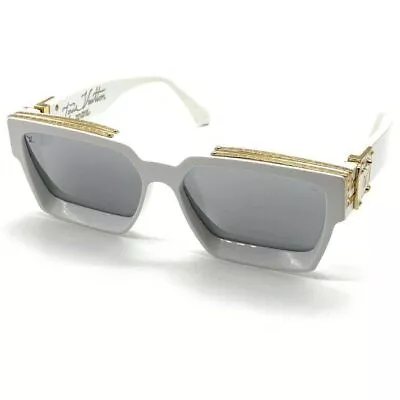 Louis Vuitton Sunglasses 1.1 Millionaire Monogram Z1166E White Men's Accessory • $628.90