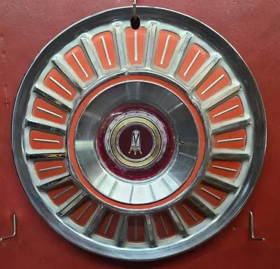 $82.50 • Buy 1967-1972 Ford Galaxie LTD Van Pickup Truck Hubcap Wheel Cover 949 Red Orange