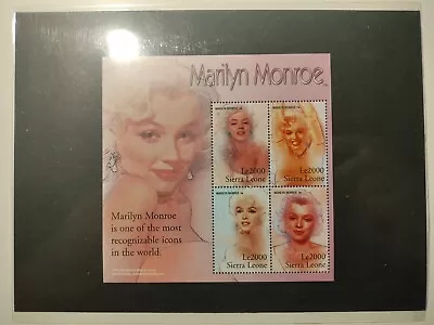 2003 Sierra Leone Souvenir Sheet(Marilyn Monroe)MNHOG • $3.15