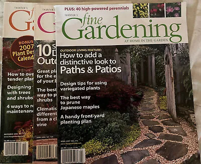$7 • Buy Fine Gardening Magazine Lot Of 4  Issues  #13-16 (1990)