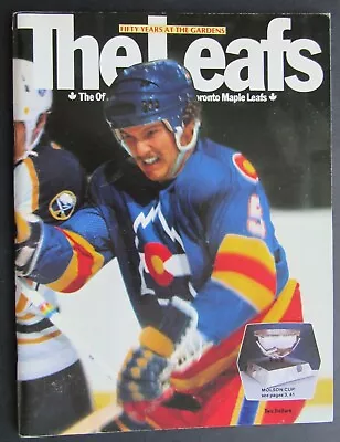 1982 Maple Leaf Gardens 50th Anniversary NHL Program Toronto Leafs Vs Rockies • $19.99