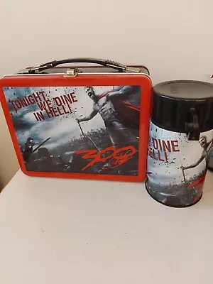 £29.99 • Buy 300 Spartans Movie Zack Snyder Metal Tin Lunchbox Flask NECA 