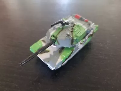 Micro Machines M1A1 M-1 Abrams Tank -VGC- Green White Gray • $8