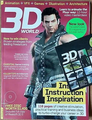 3D World Magazine Issue 117 - June 2009 - Instruction. Inspiration - With CD • £6