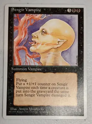 1x Sengir Vampire - NM - Alternate Fourth Edition - SPARROW MAGIC Mtg • $29.99