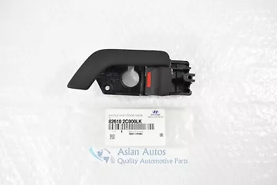 Genuine Hyundai Tiburon 03-08 Inside Door Handle Left 826102C000LK OEM  • $13.10