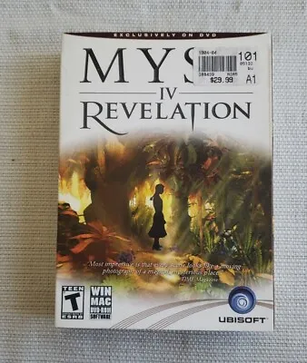 Myst IV: Revelation -- Limited Edition (Windows/Mac 2004) • $24.88
