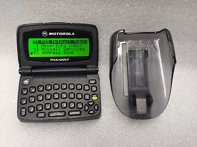 ⭐️See Video~ MOTOROLA  T900  TALKABOUT 2 WAY PAGER BEEPER • $125