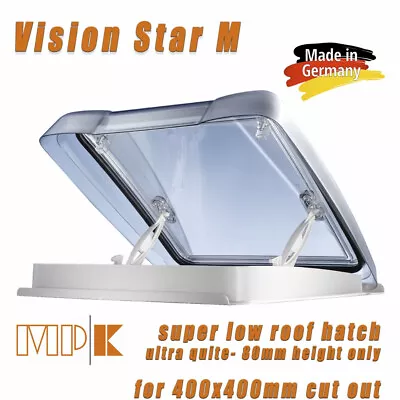 RV MPK Vision Star M  ROOF HATCH Skylight Caravan Motorhome 40x40cm NOT Dometic • $319.95