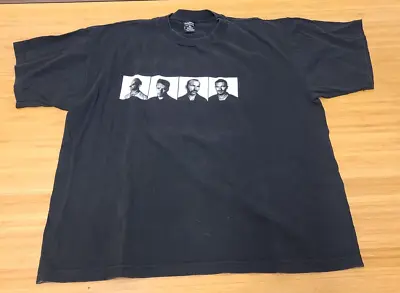 Vintage U2 Pop Mart Concert Tour T-Shirt Mens XL Black Short Sleeve Cotton 1997 • $29.99