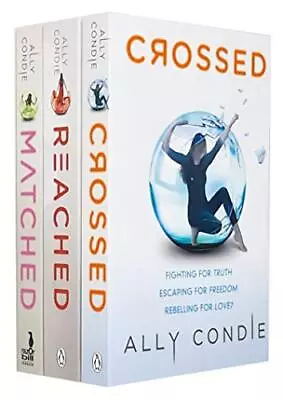Matched Trilogy Ally Condie Collection 3 Books Set (Crossed: 2/3 Reached M... • $30.03