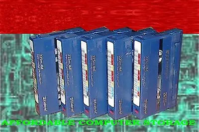 Lot Of 5 EXABYTE Tape Data Cartridge Mammoth-2 M2 225m AME 00558 Barcoded 5-pack • $29