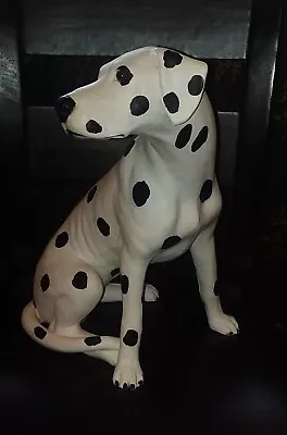 Vintage Large Resin Dalmatian Dog Statue - 1982 - Universal Statuary • $88