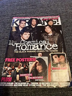 My Chemical Romance Kerrang Magazine 2007 RARE Issue 1151 March 2007 • £89.99