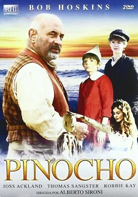 Pinocchio - DVD 2008 - TV Mini Series - Bob Hoskins - Import • £9.99