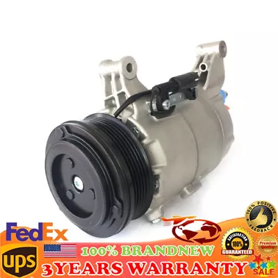 AC Compressor W/ Clutch For 2002-2006 Mini Cooper S Base Hatchback 2-Door 1.6L • $120.66