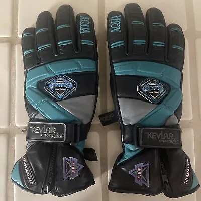 Frank Thomas Gloves Made With Kevlar Aqua Highway Thermalized Motorcycle Riding • $39.95