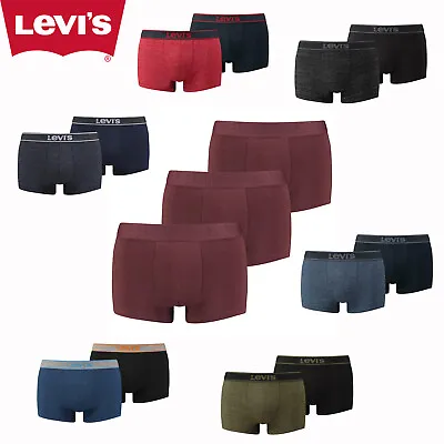 Levi's 2 Or 3 Pack Trunk Boxer Shorts  Vintage Heather  • £15.99