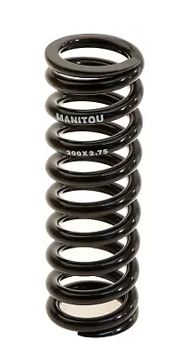 Manitou Rear Shock Coil Spring 300lbs X 2.75  Black Steel 300x2.75 MTB NEW • $20.69