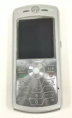 Motorola SLVR / Sliver L7c - Silver ( Verizon ) Rare Cellular Phone - No Back • $38.24