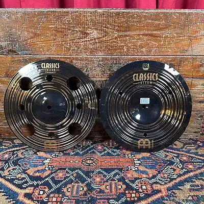 12  Meinl Classics Custom Dark Trash Stack Cymbal Pair *Video Demo* • $183.59
