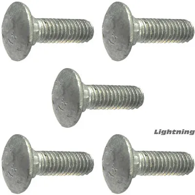 5/8-11 X 2-1/2  Carriage Bolts And Nuts Hot Dip Galvanized Quantity 250 • $294.04