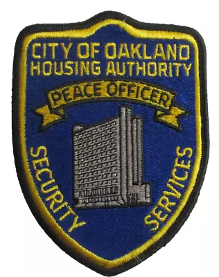 Vintage City Of Oakland California Peace Officer Security Services Police Patch • $25