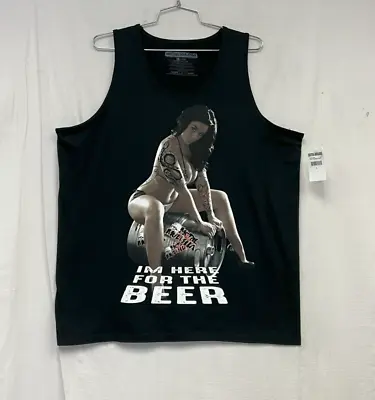 Metal Mulisha Mens For The Beer Sleeveless Tank Top Shirt Black Large L New • $23.80