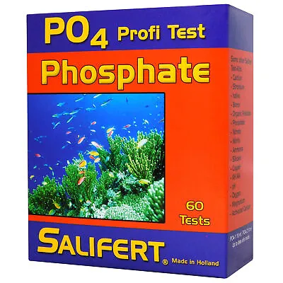 Salifert Phosphate Po4 Profi Test Kit Marine Reef Aquarium Fish Tank • £11.50