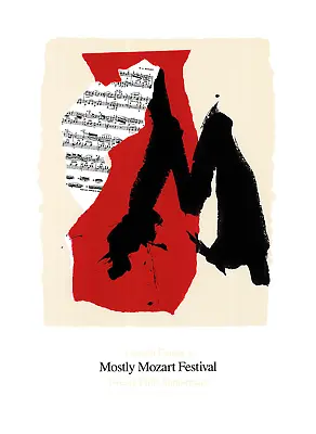 ROBERT MOTHERWELL Mostly Mozart Festival 1991 • $630
