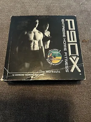 P90X Extreme Home Fitness The Workouts Complete 12 Disc DVD Set Beachbody • $15