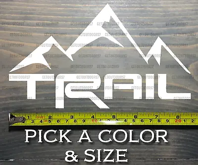 4Runner Trail Sticker Decal TRD Stripes Tacoma SR5 FJ Cruiser Toyota Mountains  • $4.99