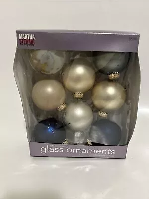 Martha Stewart Ornaments Christmas Golden Traditions 8 Count Box Unused • $7.49