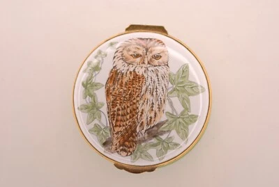 $9.99 • Buy Trinket Box..Crummles & Co. Hinged Owl Trinket Jewelry Box 